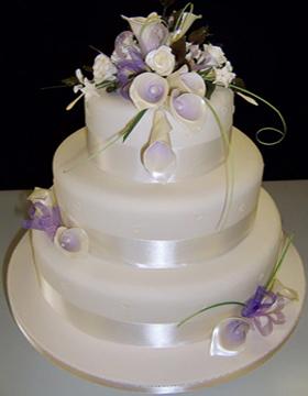 5kg 3Tier Fondant cake